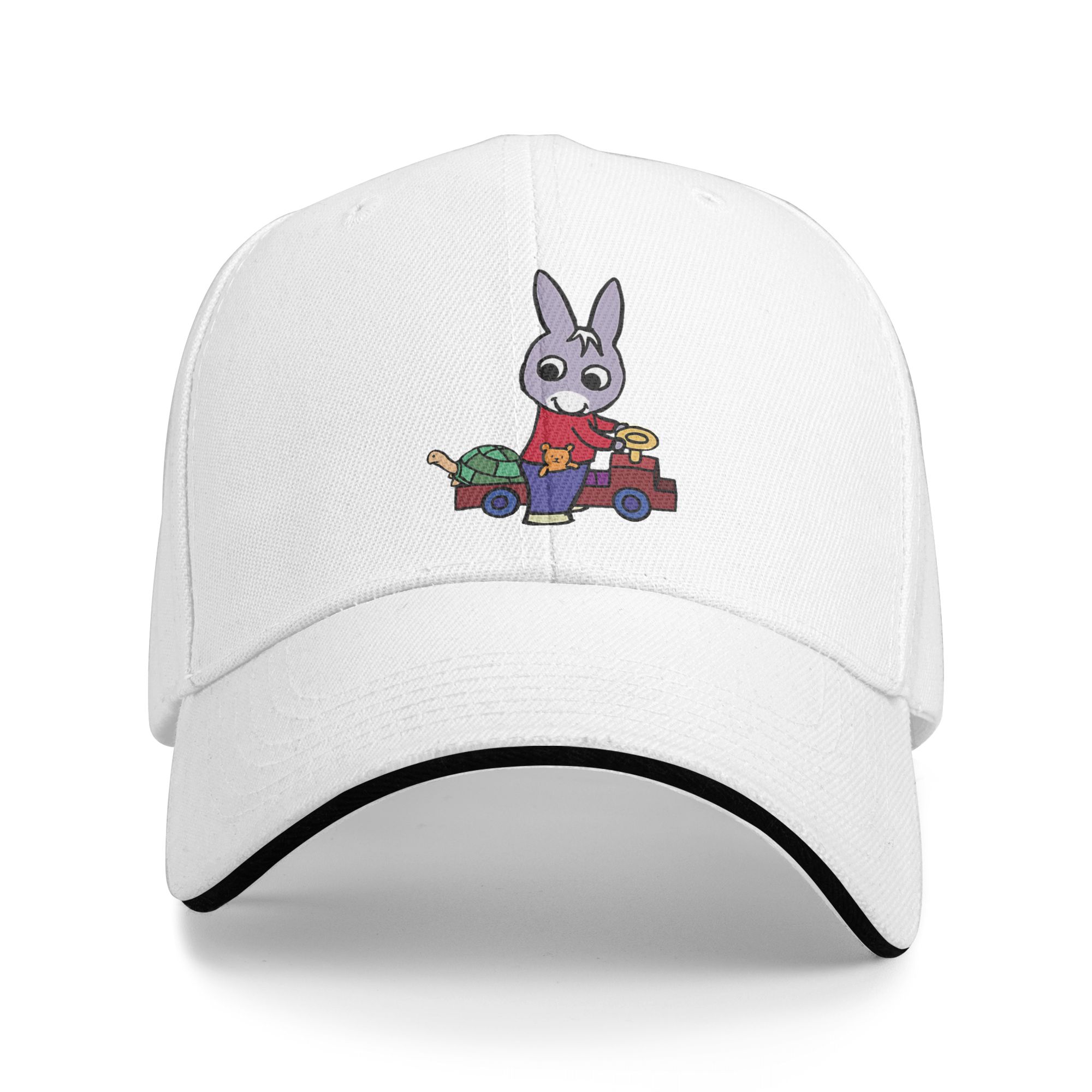 Outdoor Adventure Learning - Trotroes Cute Donkey Cartoon Sandwich Baseball
