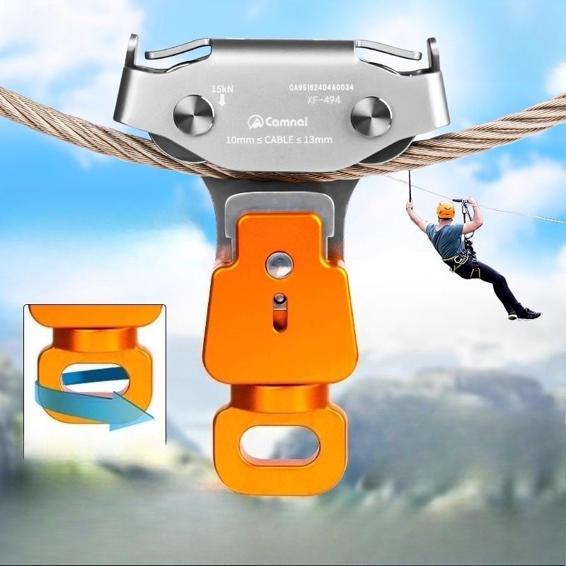 Outdoor Adventure Ziplines & Waterfall Puerto Vallarta - Outdoor Steel Cable Zipline Pulley, Jungle