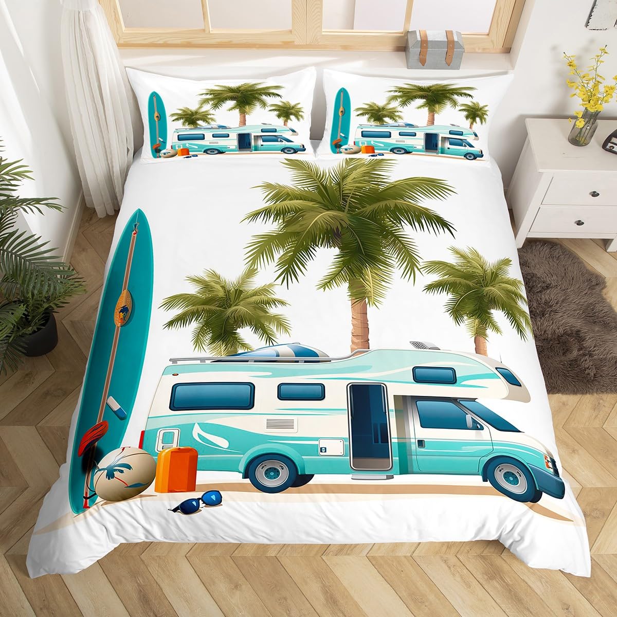 Happy Camping Duvet Cover Camp - Outdoor Adventure America recension och pris