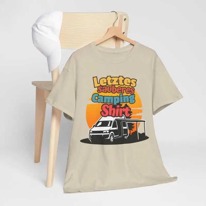 Last Clean Camping T Shirt Fun - Outdoor Adventure Ideas recension och pris