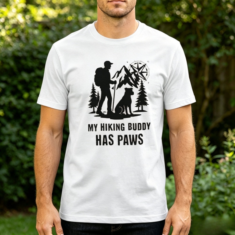 Hiking Men TShirt Dog Lover Ou - Outdoor Adventure Ideas recension och pris