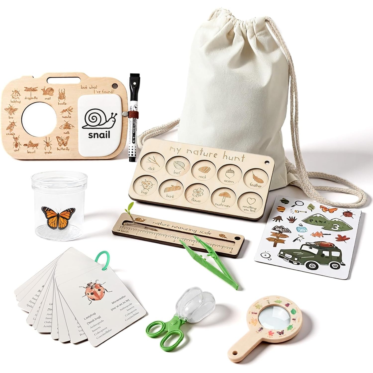 Bug Catcher Kit for Kids with  - Outdoor Adventure Learning recension och pris