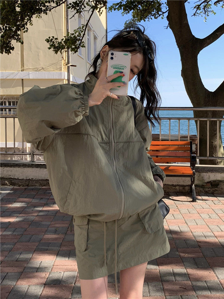 Vintage Women's Stand Collar S - Outdoor Adventure Windbreaker recension och pris